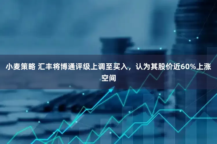 小麦策略 汇丰将博通评级上调至买入，认为其股价近60%上涨空间