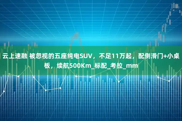 云上速融 被忽视的五座纯电SUV，不足11万起，配侧滑门+小桌板，续航500Km_标配_考拉_mm